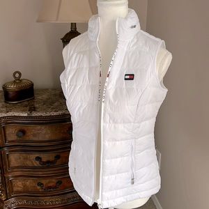NWT Tommy Hilfiger Sport Vest. Bright white. Size XS
